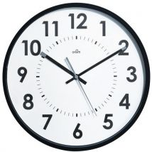 Horloge Silencieuse Ø30cm Noir