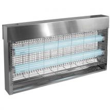 Désinsectiseur Standard Inox 40 W À Tubes Anti-éclats - Jvd