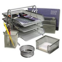 Ensemble De Bureau Metallo 5 Pièces