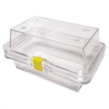 Lot de 5 - Boite Avec Membranes Élastique 200x200x50 Mm