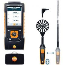 Testo - Kit 1 vitesse d'air avec Bluetooth - Testo 440 delta P flow 1 - Instrument de mesure précis et connecté