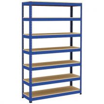 Rayonnage D'archives Rapid 1 2440x1525x455 7 Tab Bleu