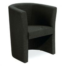 Fauteuil Pio 1 Place - Tissu Noir - Linea Fabbrica