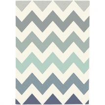 Tapis Canvas 160 X230 Cm Géométrique Multicouleur Modèle C