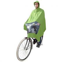 Poncho Cycliste Jaune Fluo
