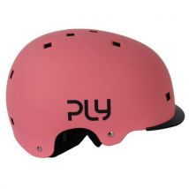 Casque Vélo Ply Plain Rose 55-58cm