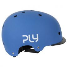 Casque Vélo Ply Plain Bleu 48-54cm