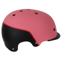Casque Vélo Ply Pop Rose/noir 55-58cm