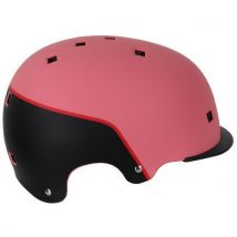 Casque Vélo Ply Pop Rose/noir 48-54cm