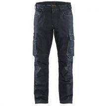 Pantalon De Travail Services Denim Stretch 2d Marine Taille 42l - Homme