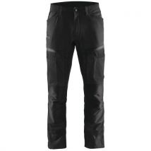 Pantalon De Travail Services Stretch Noir/gris Foncé Taille 40c - Homme