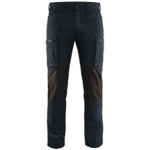 Pantalon De Travail Services Stretch Marine Foncé/noir Taille 58c - Unisexe