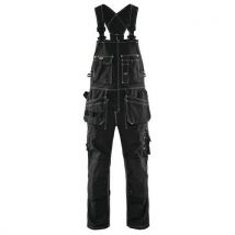 Cotte À Bretelles Noir Taille 50 - Homme