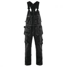 Cotte À Bretelles Noir Taille 54 - Homme