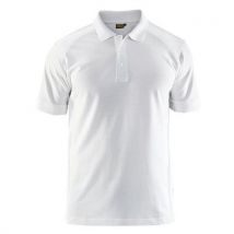 Polo Piqué Blanc Taille L - Homme