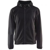 Sweat Zippé À Capuche Noir/gris Foncé Taille L