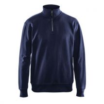 Sweat Col Camionneur Marine Taille M