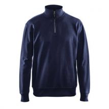 Sweat Col Camionneur Marine Taille S