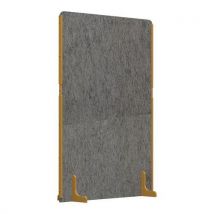 Cloison Acoustique Flex Feutre Plein Gris Béton