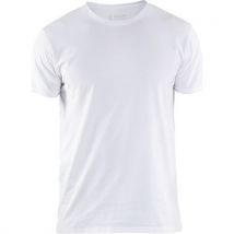 T-shirt Stretch Blanc Taille L - Homme