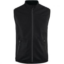 Gilet De Travail Sans Manches Noir/gris Foncé Taille S - Unisexe