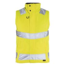 Gilet Haute Visibilité Hydrofuge Jaune Fluorescent Taille S