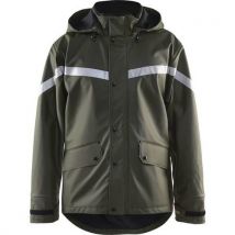Veste De Pluie Niveau 2 Vert Armée Taille L - Unisexe