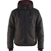 Veste Hiver Gris Foncé Taille Xxl - Homme