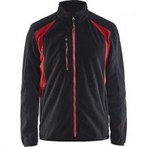 Veste Micropolaire Noir/rouge Taille 4xl - Homme