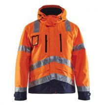 Veste Haute Visibilité Orange Fluorescent/marine Taille M - Unisexe