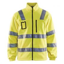 Veste Polaire Haute Visibilité Jaune Fluorescent Taille 4xl - Homme