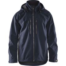 Veste Hiver Technique Marine Foncé/noir Taille Xxl - Homme