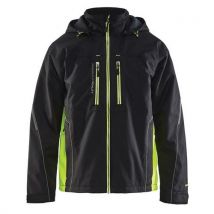 Veste Hiver Technique Noir/jaune Fluorescent Taille Xl - Homme