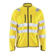 Veste Softshell Haute Visibilité Jaune Fluorescent Taille Xs - Homme