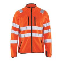 Veste Softshell Haute Visibilité Orange Taille Xs - Homme
