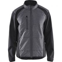 Veste De Travail Hybride Noir/gris Foncé Taille S - Homme