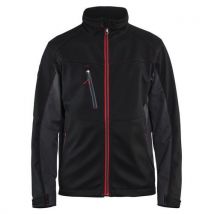 Veste Softshell Noir/rouge Taille S - Homme
