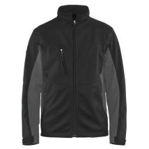 Veste Softshell Noir/gris Foncé Taille Xs - Homme