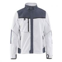 Veste Polaire Coupe-vent Blanc/gris Taille M - Homme