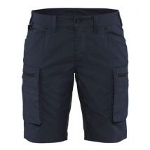 Short Services Stretch Femme Marine Foncé/noir Taille 48