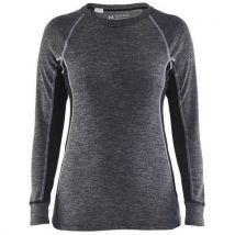 Haut De Sous-vêtements Warm Femme Gris/noir Taille L