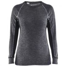 Haut De Sous-vêtements Warm Femme Gris/noir Taille S