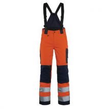 Pantalon Hiver À Bretelles Haute Visibilité Femme Taille 36