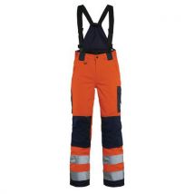 Pantalon Hiver À Bretelles Haute Visibilité Femme Taille 42