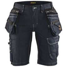 Short X1900 Artisan Denim Stretch 2d Femme/noir Taille 40