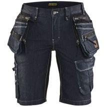 Short X1900 Artisan Denim Stretch 2d Femme/noir Taille 44