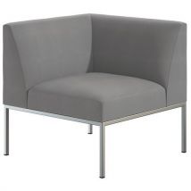 Module D'angle En Tissu Astro 1 Place - Gris