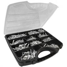 Degometal - Coffret Rivets TOP Multi 500 - Quincaillerie - 500 Pièces