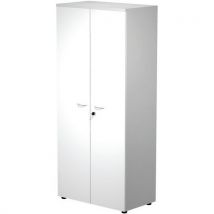Meuble Haut Fast À Portes En Verre Avec Serrure - Hêtre