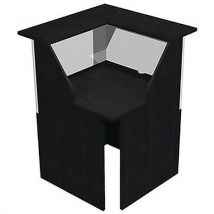 Banque D'accueil À Module Angle Welcome - Noir/blanc